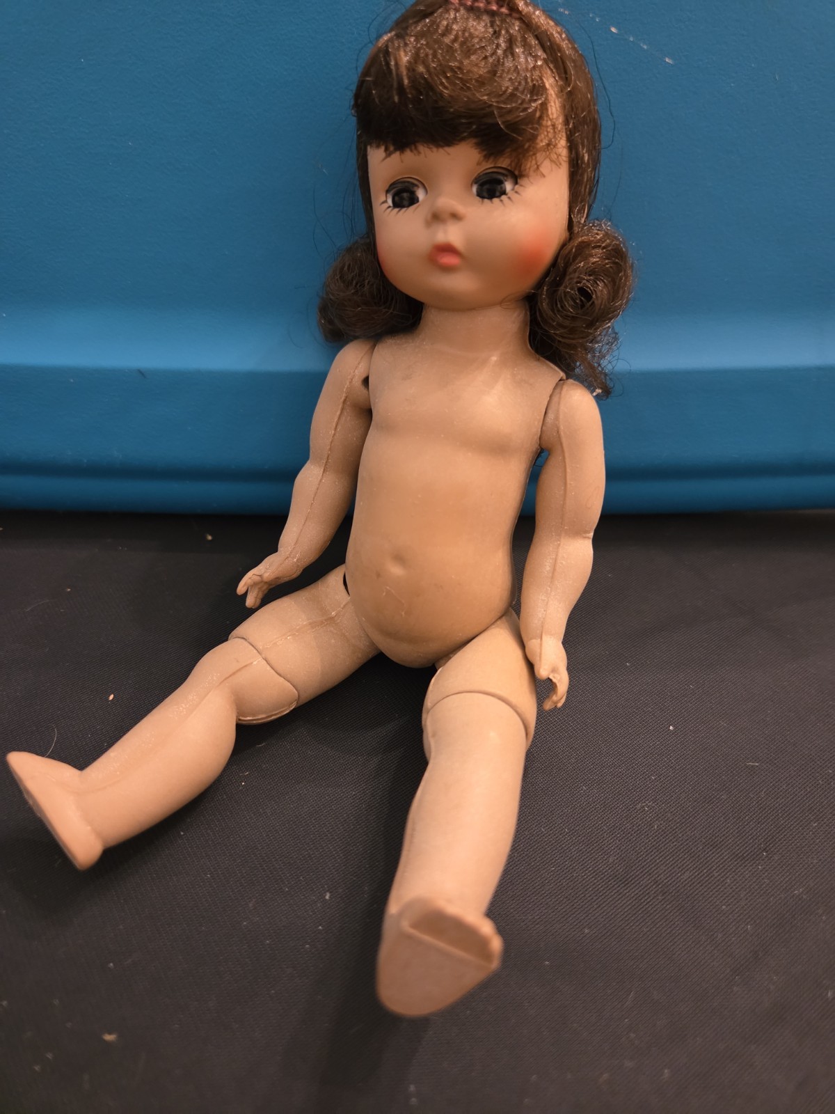 7 1/2″ Vintage 1960’S Madame Alexander doll Alex, Bent Knee A.A. PIC 2, SHOWS