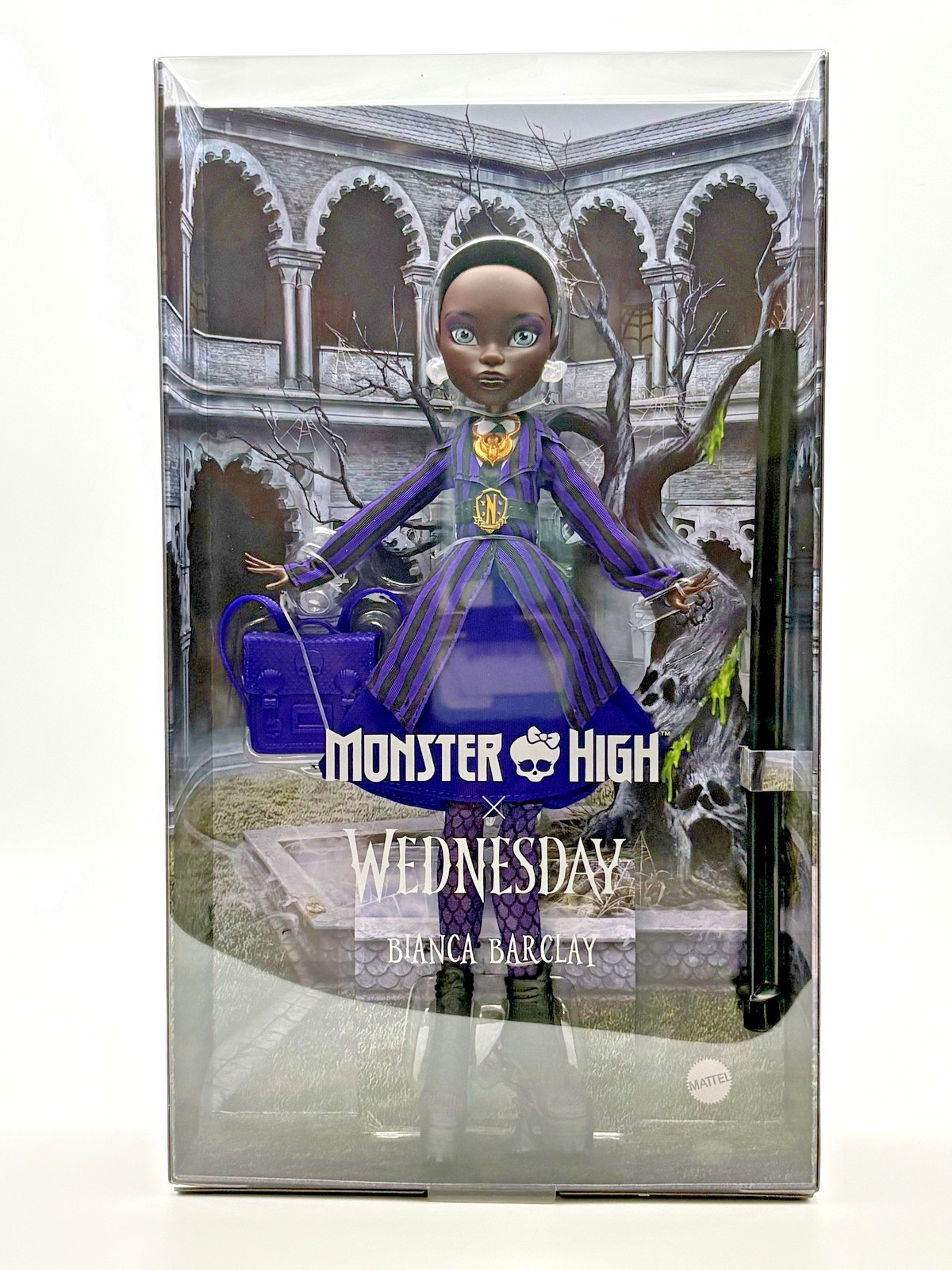 Monster High x Wednesday Bianca Barclay Doll Nevermore Academy Netflix NEW NIB