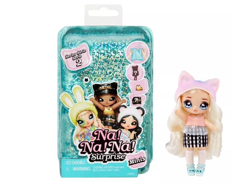 Na! Na! Na! Surprise Minis Series 2. 4″ Fashion Doll , Outfit & Pair Of Shoes