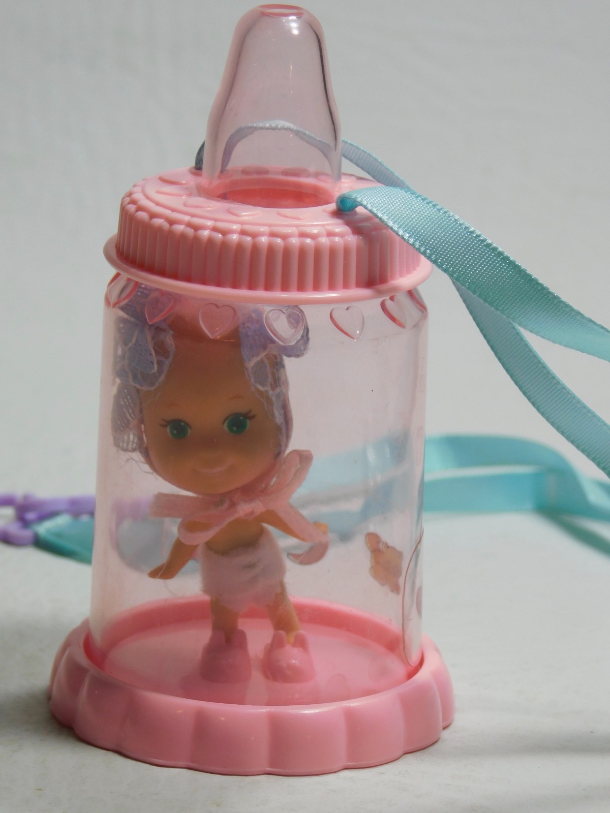TYCO Liddle Kiddles Lovely Locket Perfume Baby Bottle Dolls – Lot of 6 – Read