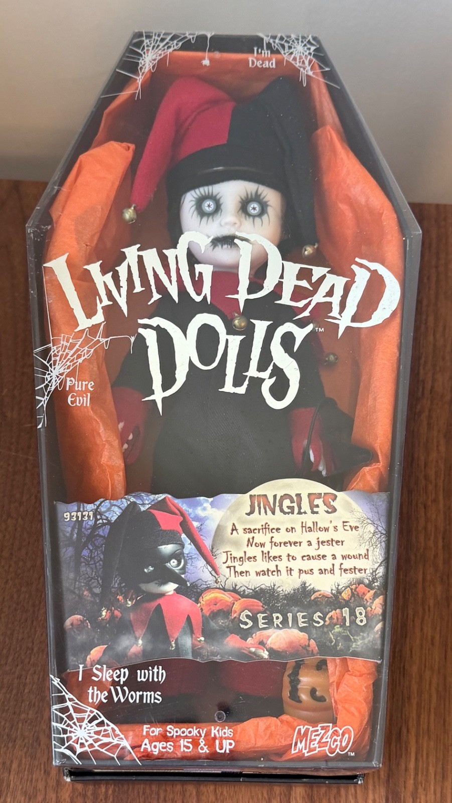 Living Dead Dolls Jingles Series 18 Never removed from box Complete