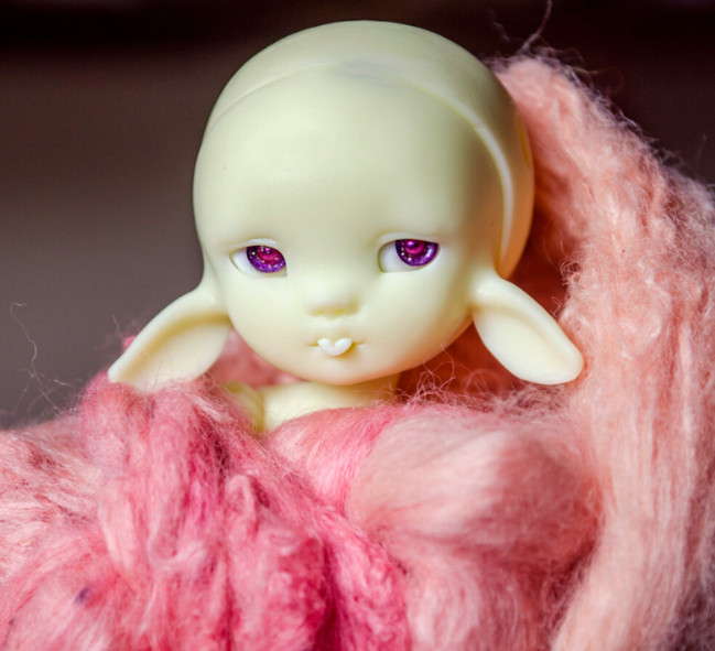 Frappzilla Dandelion Bloom 3D Printed Resin BJD Kit Poppy Chesterfield