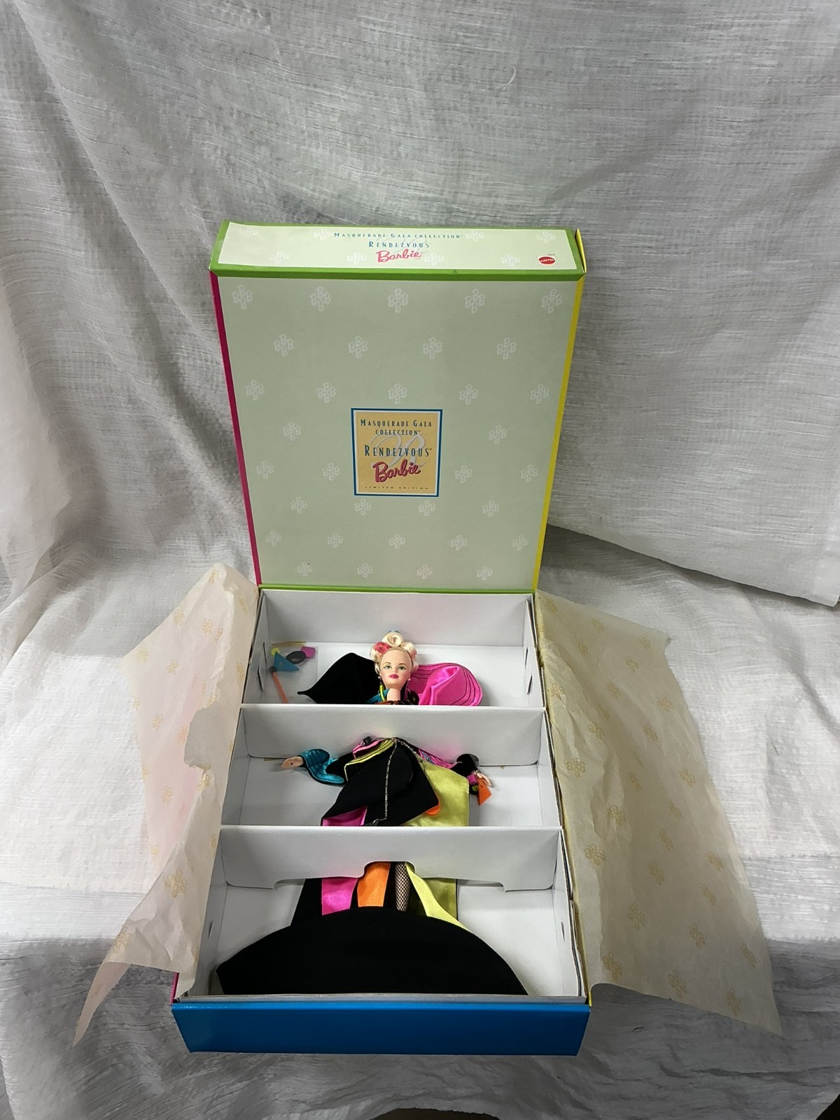 Rendezvous Barbie Doll Masquerade Gala Collection Ltd Edition 1998 Mattel New