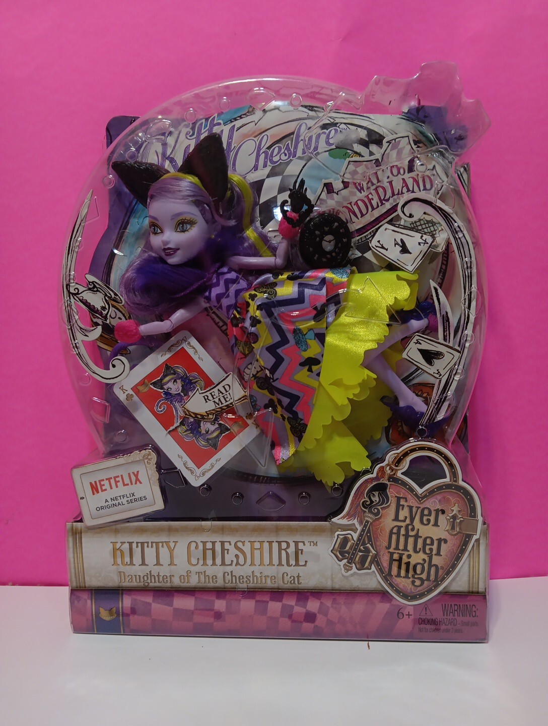 NEW Kitty Cheshire Ever After High Way Too Wonderland Doll Unopened Brand New