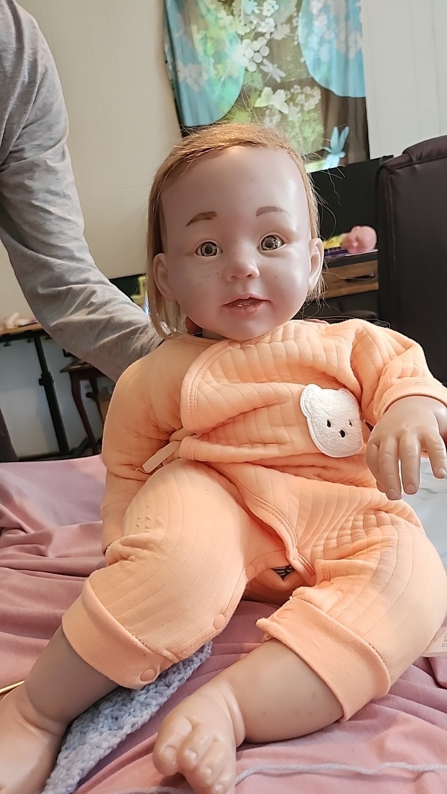 reborn toddler doll new Liam replica handpainted handrooted