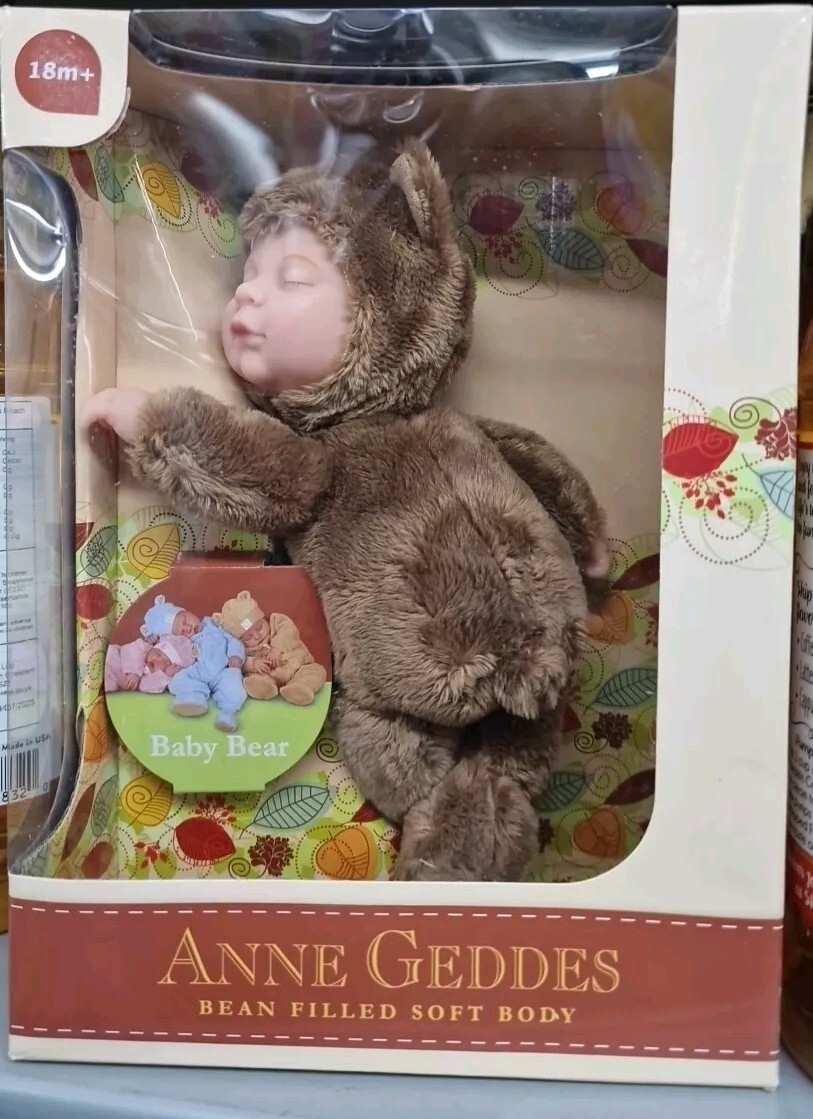 Anne Geddes Baby Brown Bear Gift Toy For All Ages