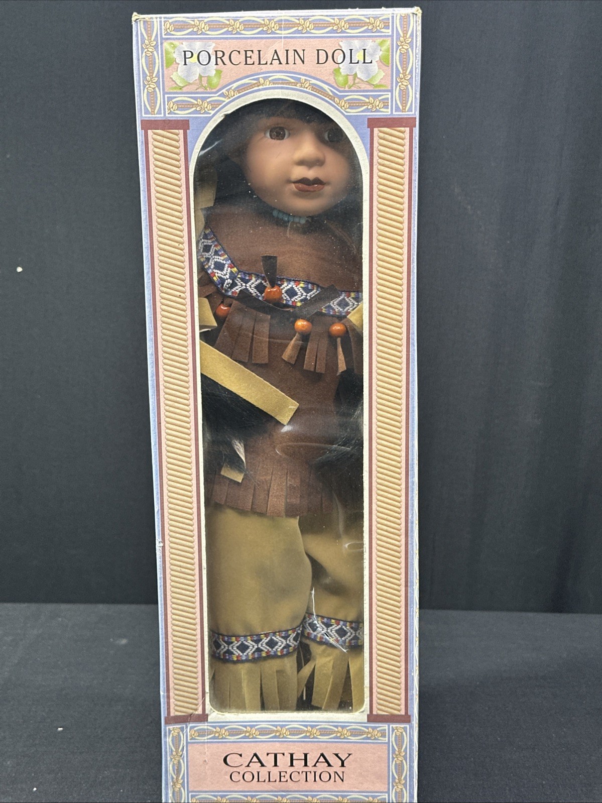 Cathay Collection Porcelain Doll Native American 1/5000 “Sara”