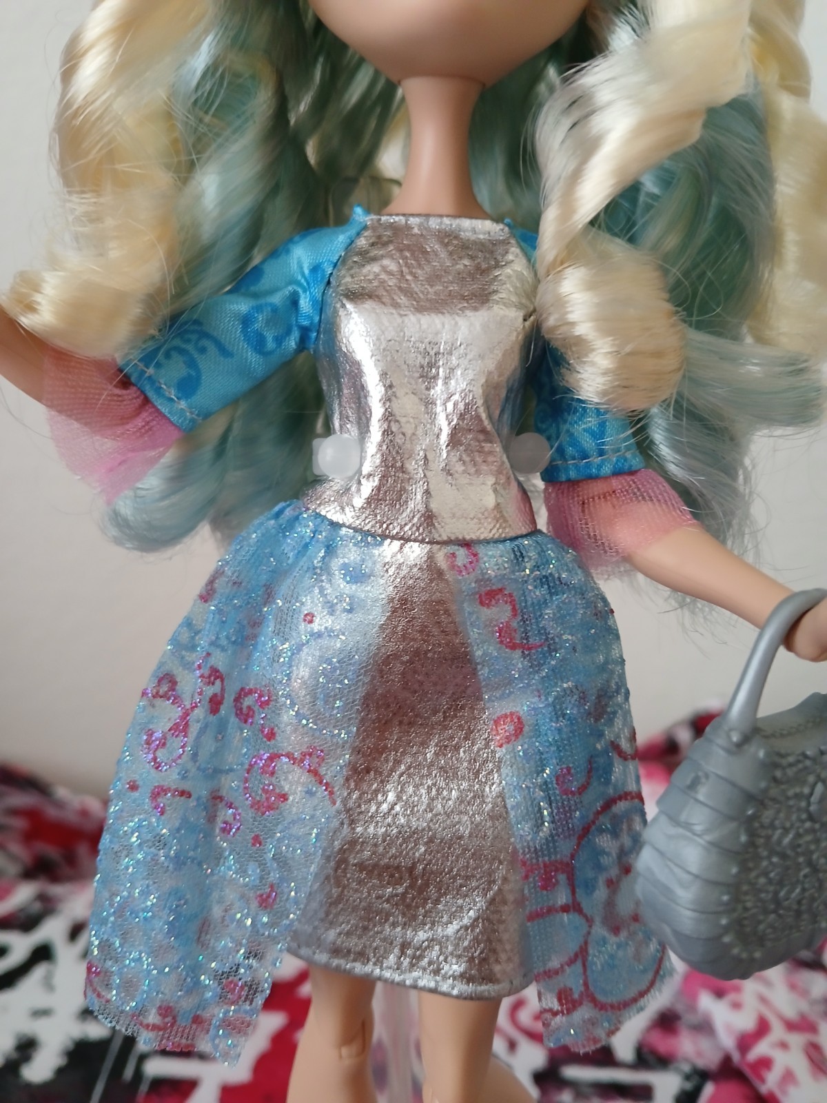 DARLING CHARMING?Ever After High●Wave 1 First Chapter●Loose Doll+Stand●RESTYLED
