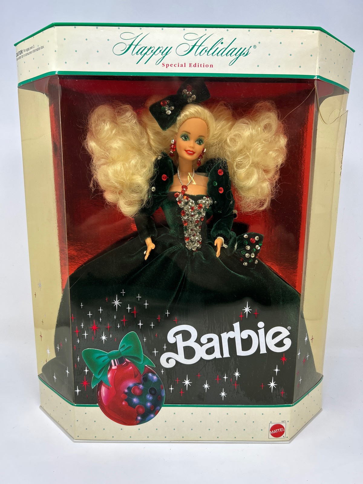 Barbie Holiday Christmas 1991 Happy Holidays Barbie