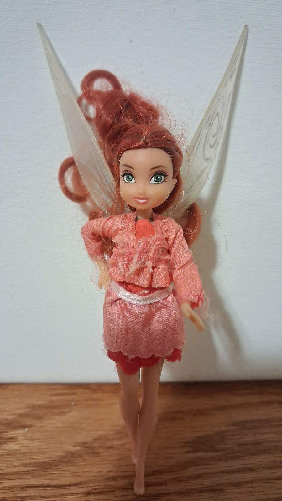 Vintage Disney Fairies Magic Glow Rosetta Doll by Jakks Pacific 5″