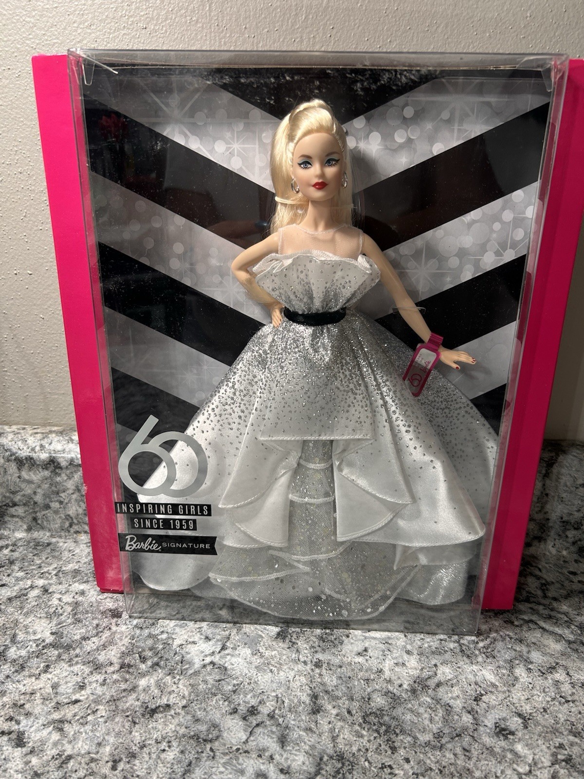 Barbie Signature 60th Anniversary Doll 2018 Mattel Special Edition NIB
