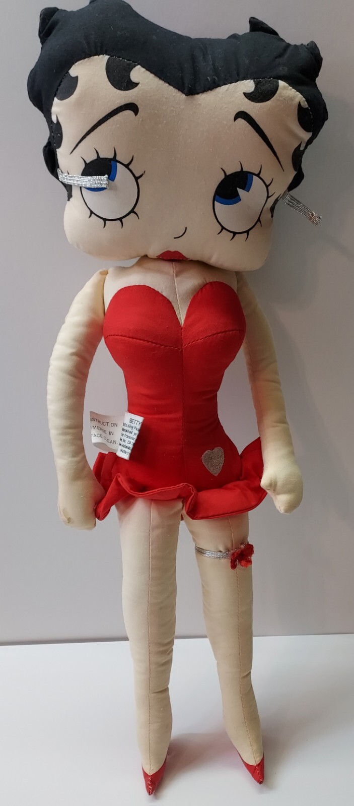 Vtg 1983 King Feature Syndicate Determined Productions 18″ Betty Boop Doll