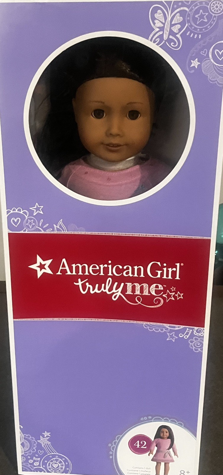 American Girl Truly Me #42 18-inch Dark Brown Hair Brown Eyes Medium Skin