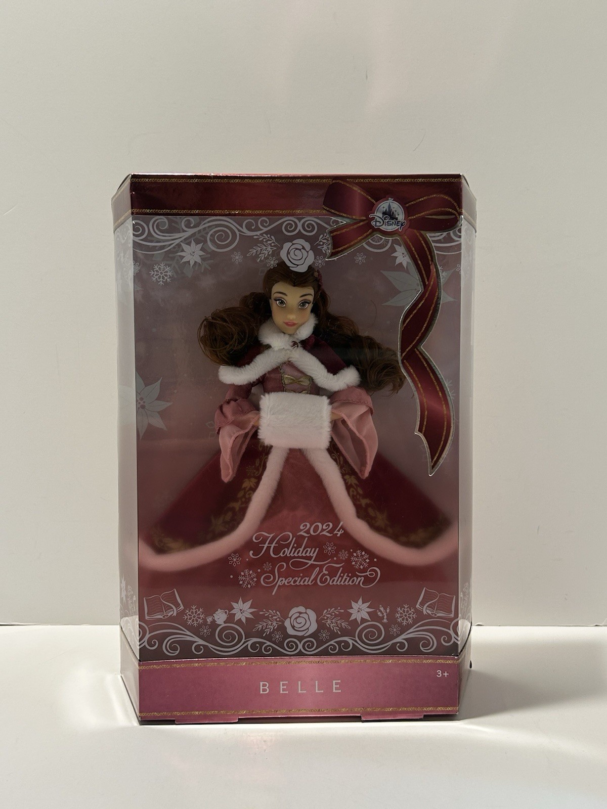 Belle 2024 Holiday Special Edition Doll, Beauty and the Beast – Disney Original