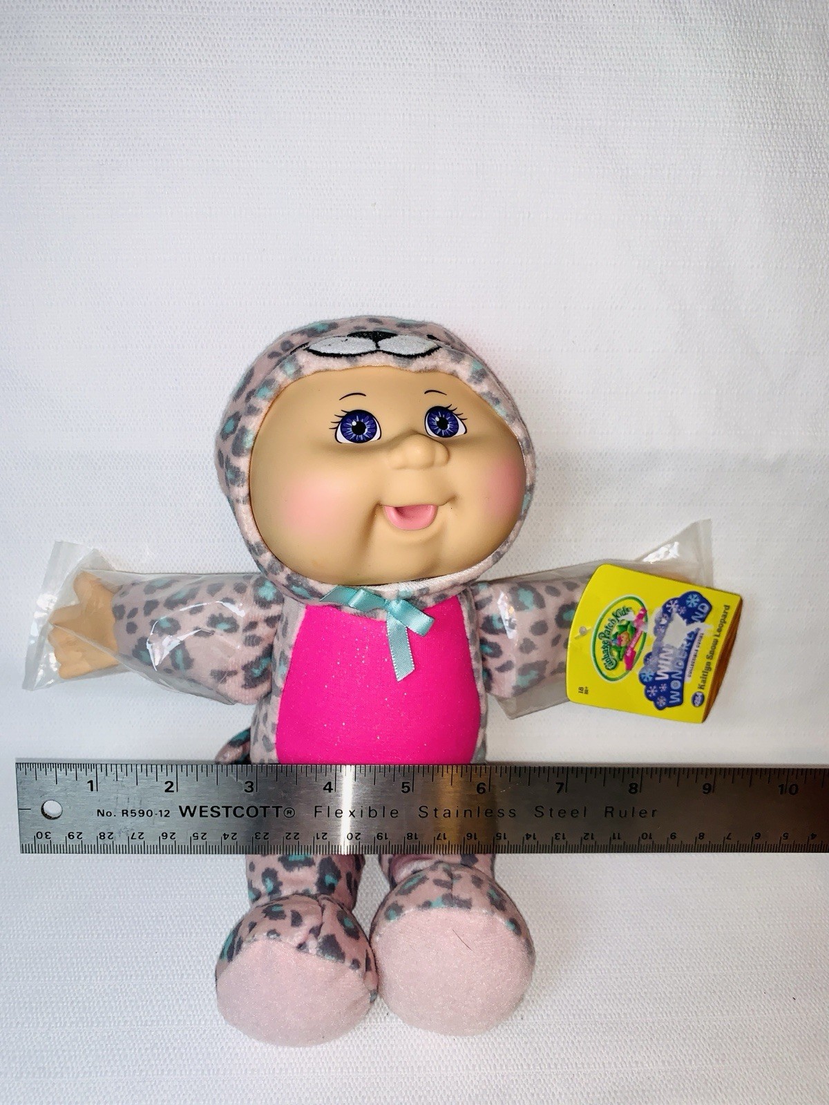 Cabbage Patch Kids 40th Birthday Winter Wonderland #254 Kaitlyn Snow Leopard NWT
