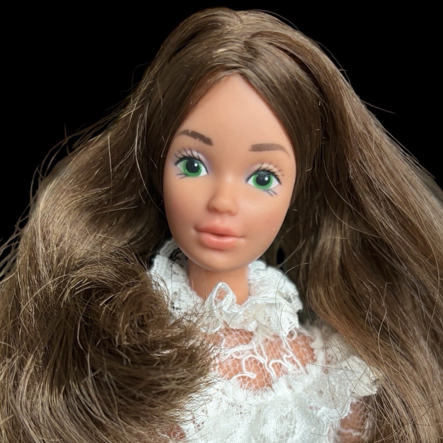 Vintage 1982 Tracy Bride Brunette Steffie Face Barbie Doll Mattel 4103