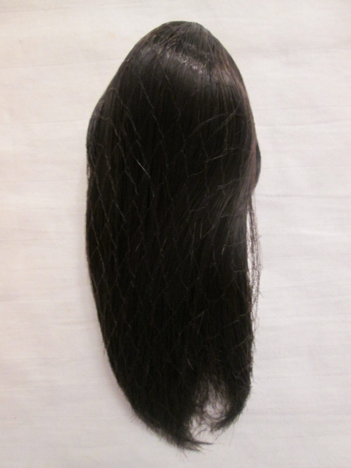 Barbie You Create Basics 2025 Long Very Dark Brown Wig from Kit #1 JBH85
