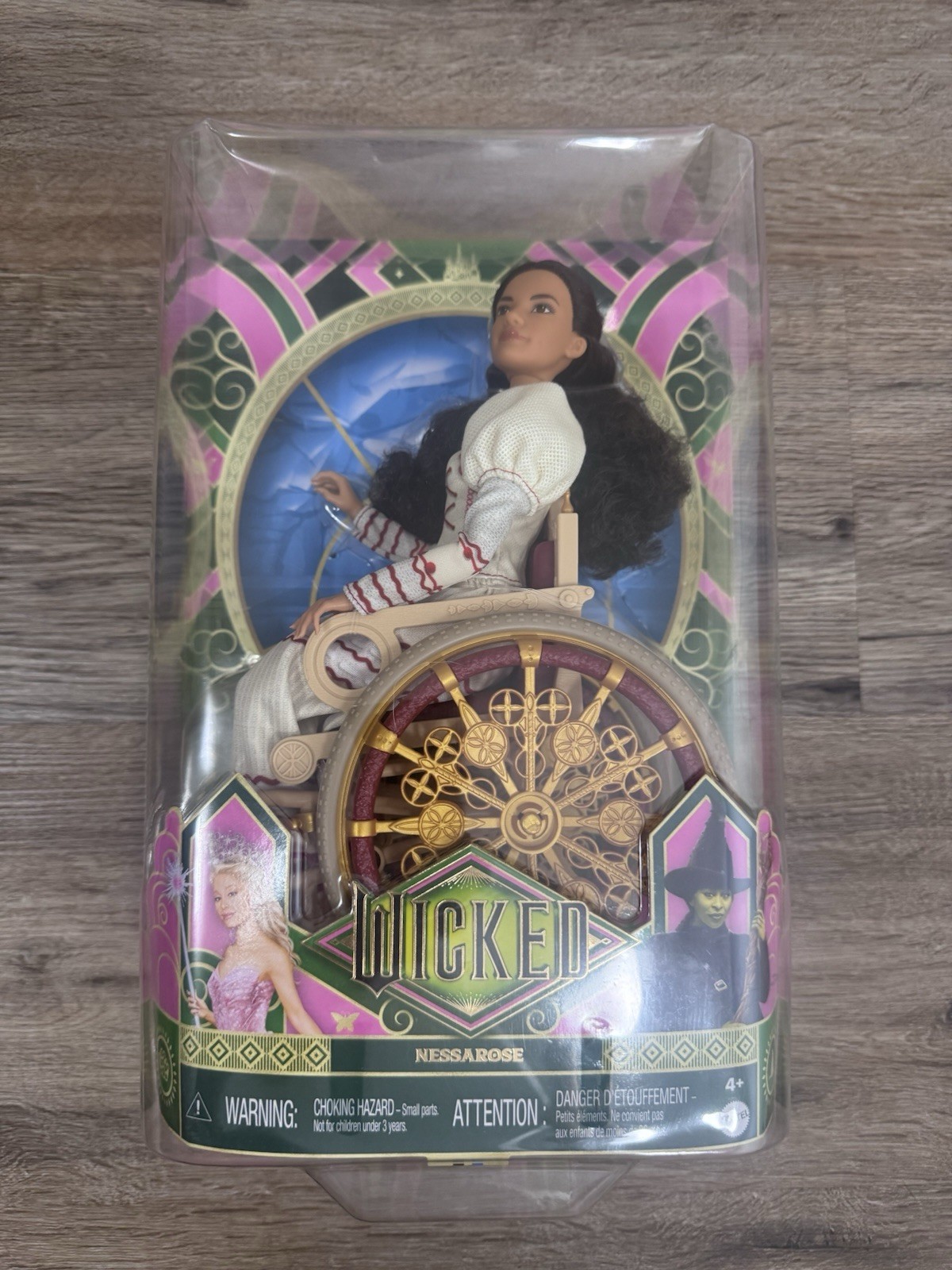 Wicked Movie Nessarose Doll Mattel URL Misprint Error