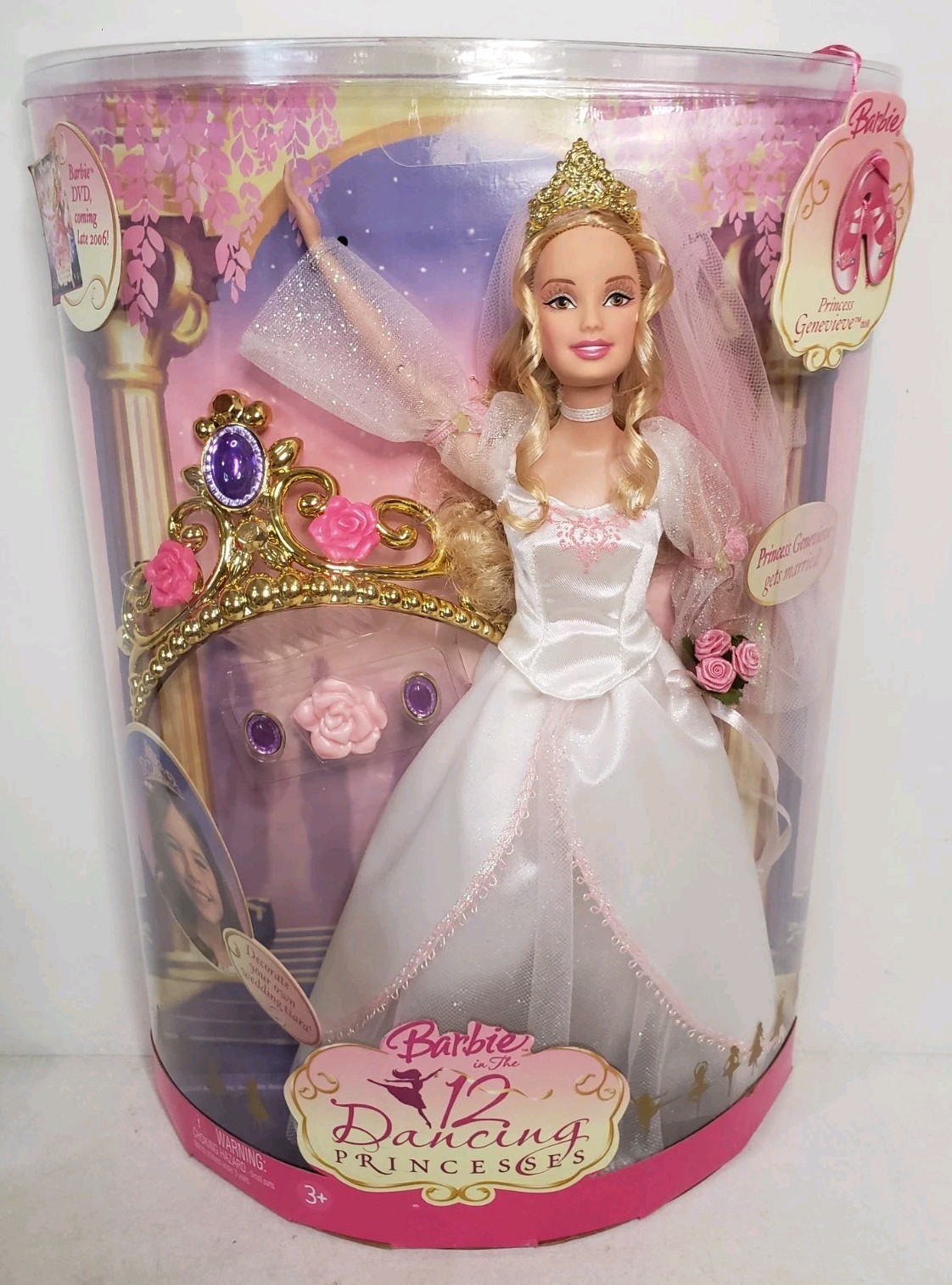 BARBIE IN THE 12 DANCING PRINCESSES DOLL 2006 MATTEL J8G22 NRFB