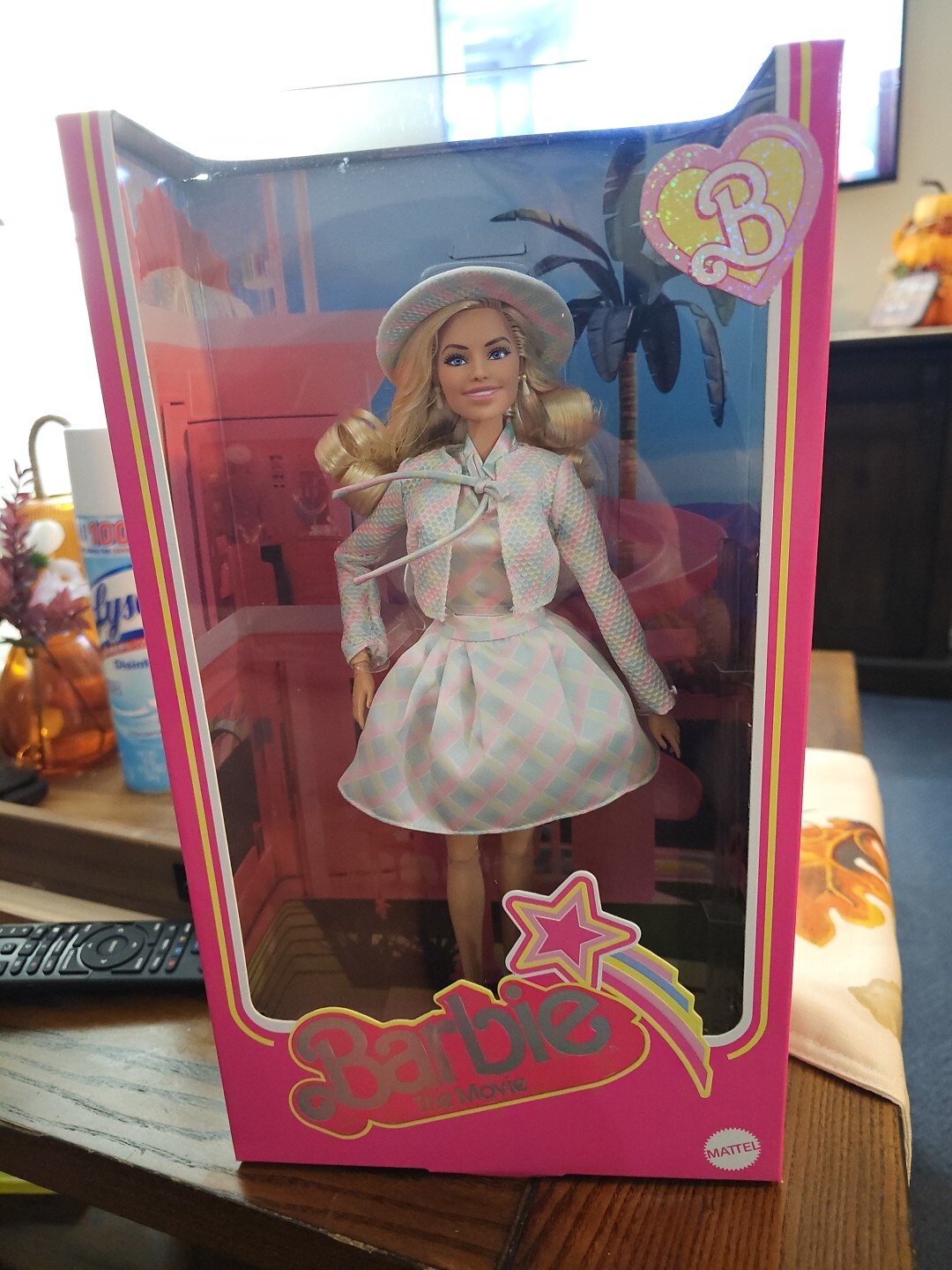 Barbie: The Movie Collectible Doll Blue – Plaid Matching Set (HRF26)