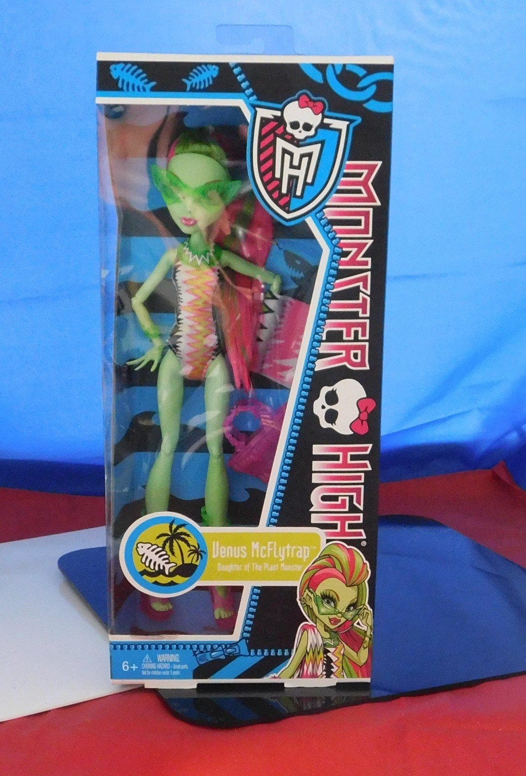 2013 Monster High SWIM CLASS Venus McFlytrap Y7304 NIB