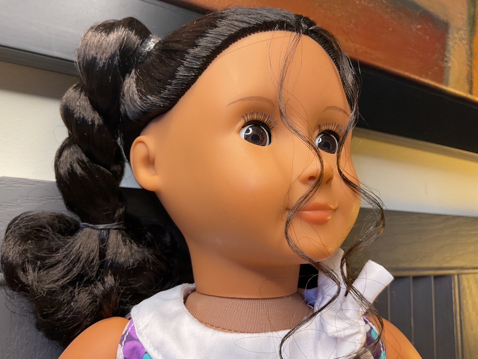 Battat Our Generation Doll, Dark Brown Hair, Two Braids ,Brown Eyes