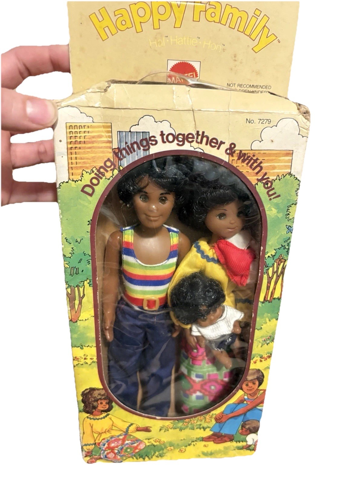 Vintage The Happy Family Doll Set Mattel 1974 NIB