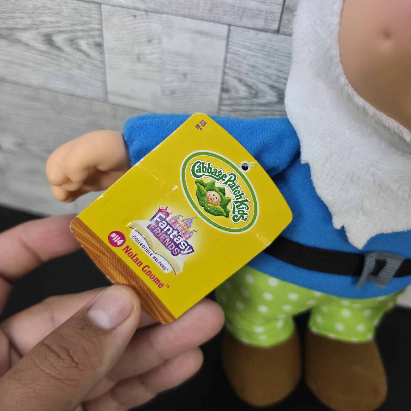 Cabbage Patch Kids CPK #114 NOLAN GNOME Kids Fantasy Friends 10” Doll Plush NWT