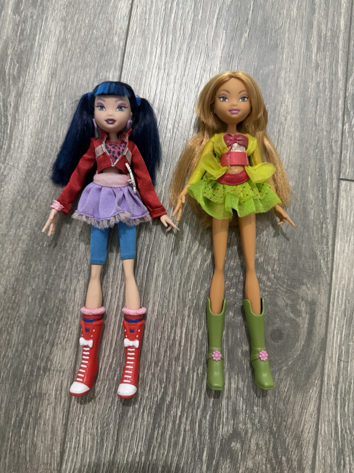 Winx club Mattel concert dolls Musa and Flora