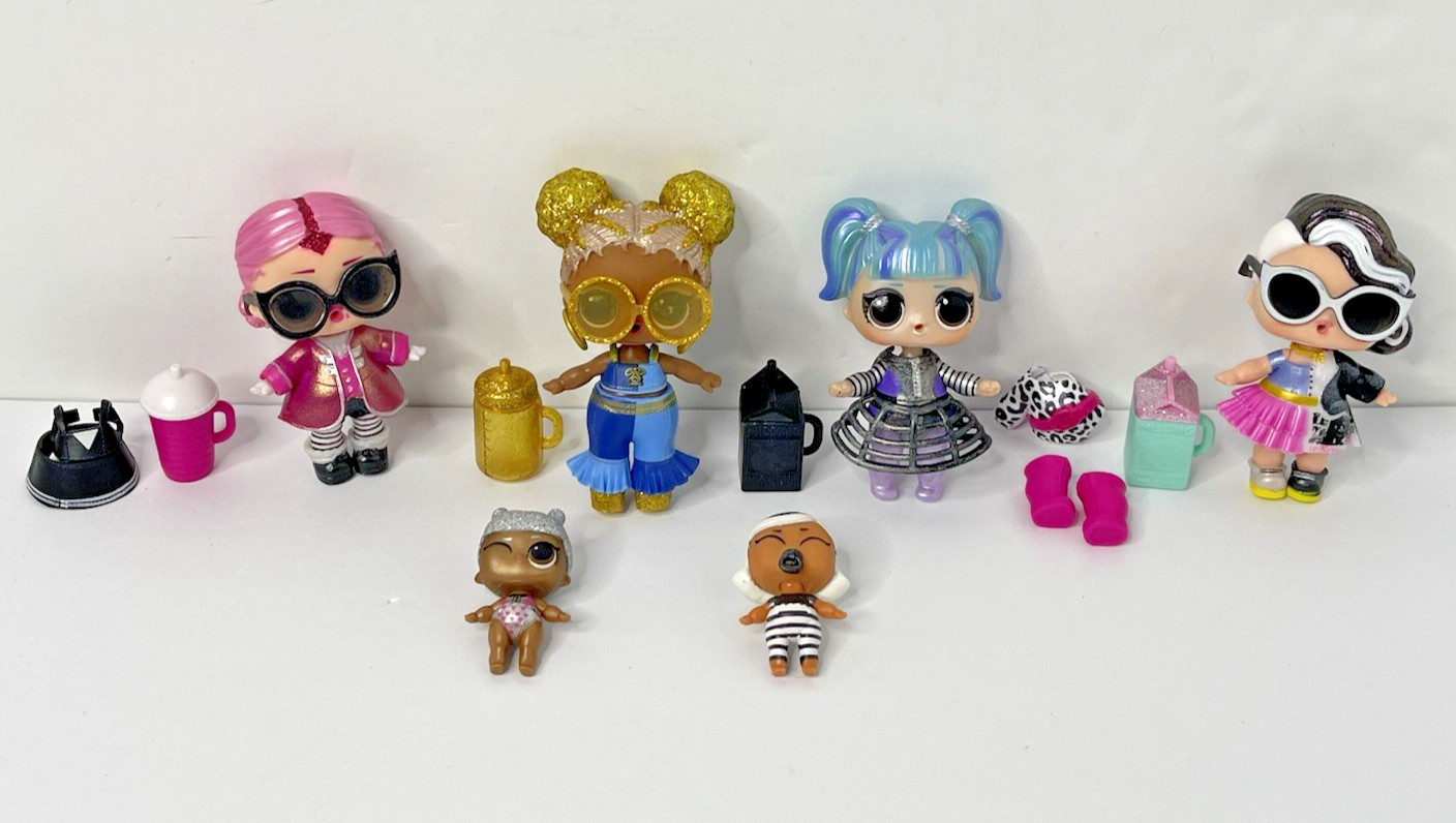 LOL Surprise Tots Movie Magic Studios Doll Lot- SOUL BABE COUNTESS BLACK TIE