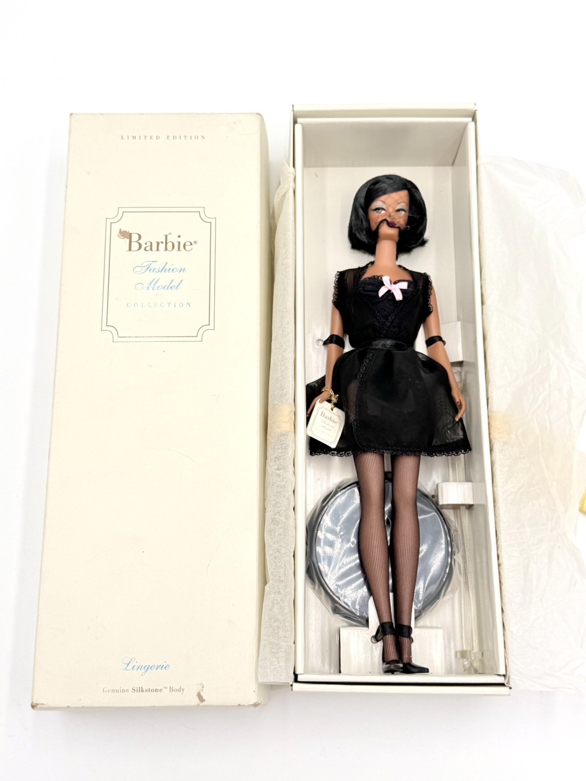 SILKSTONE Mattel Barbie Fashion Model Collection Lingerie #5 AA 2002 #56120 NRFB