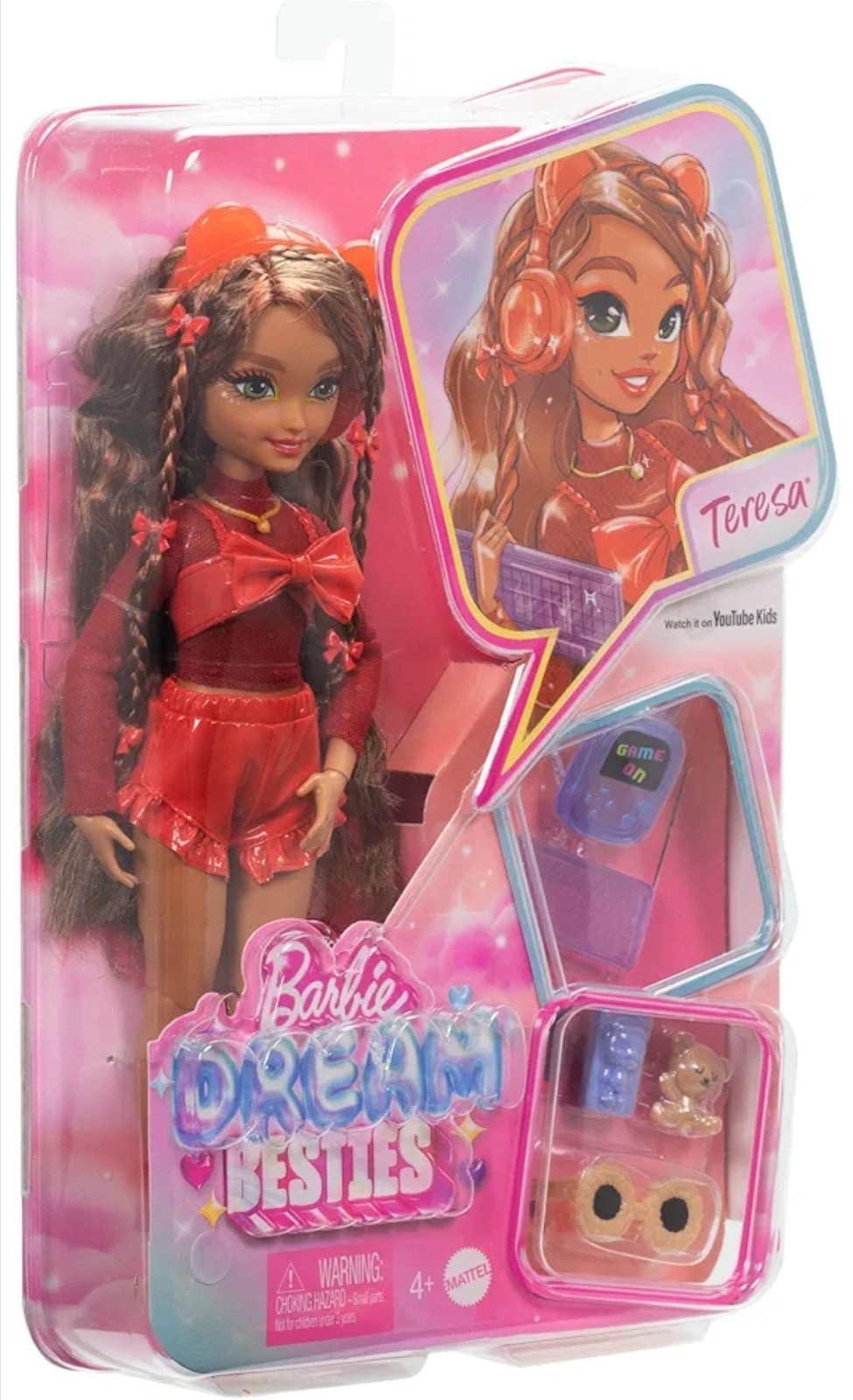 Barbie Dream Besties Teresa Fashion Doll with Accessories
