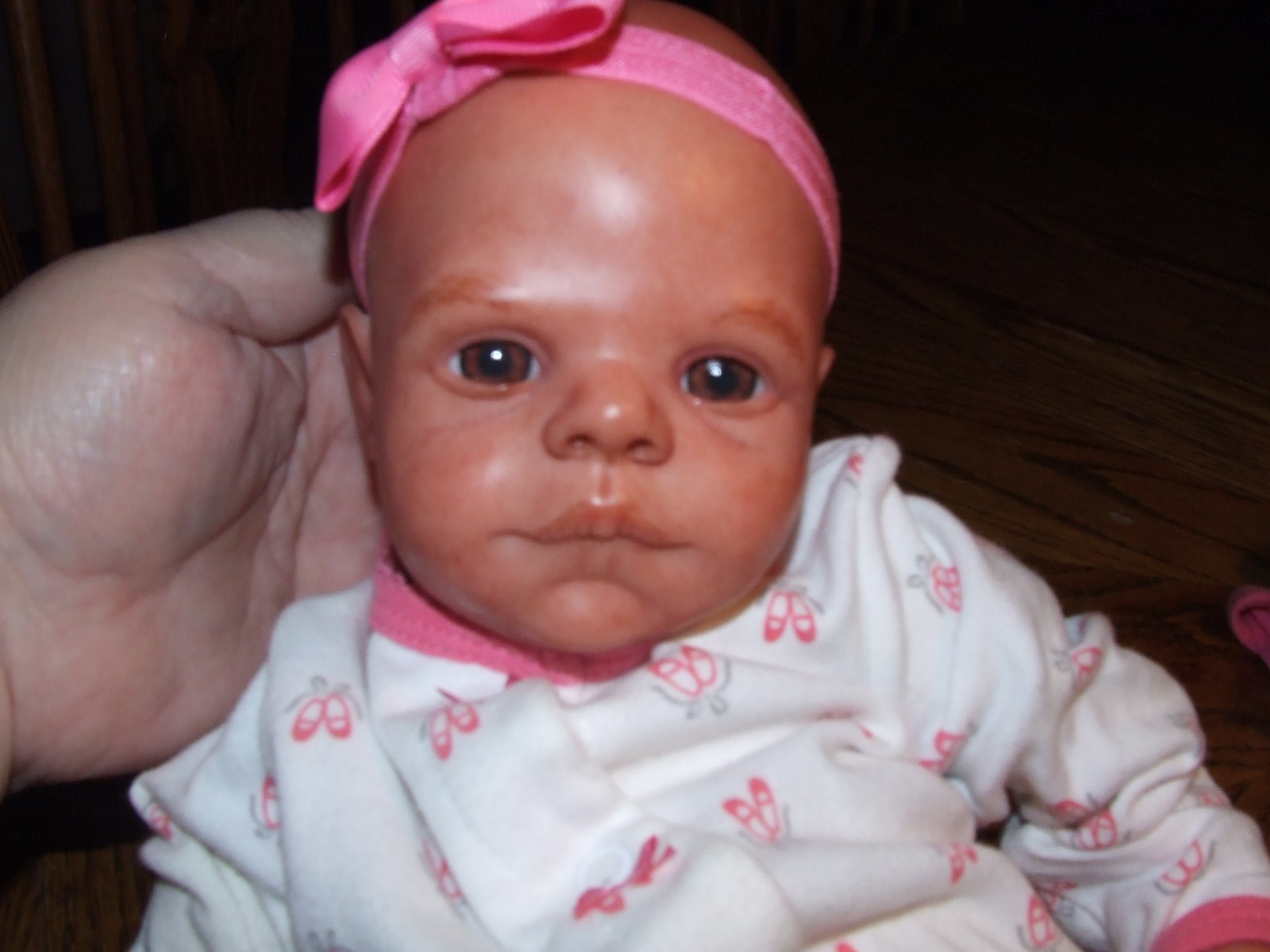 Reborn Doll Hand Painted and made from a Bountiful Baby Kit
