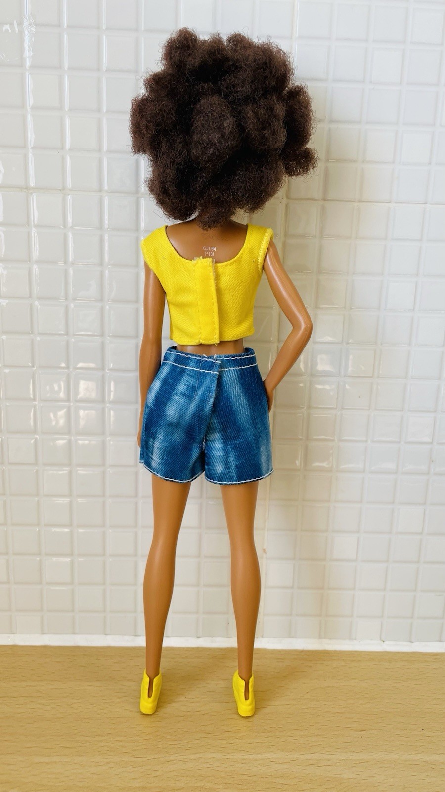 Mattel Barbie Fashionistas African American Doll Full Outfit & Shoes Afro Vgc