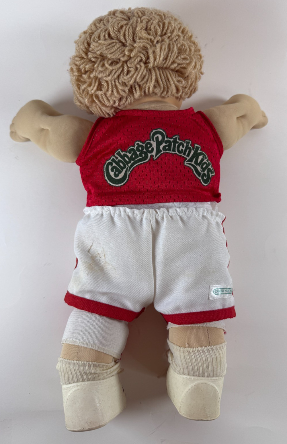 1985 Cabbage Patch Kids Darwin Brandon Doll #55 Sports Uniform Birth Certificate