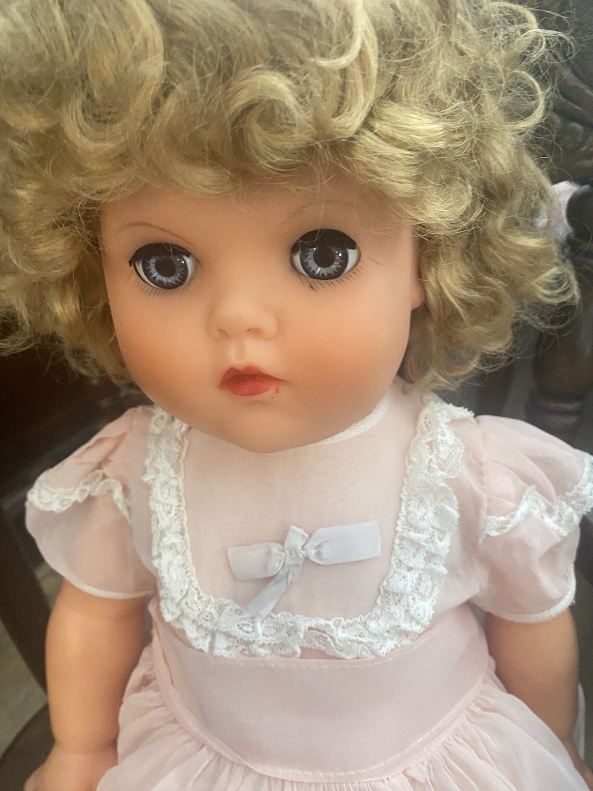 26” vinyl ( or rubber) doll, never handled. all original