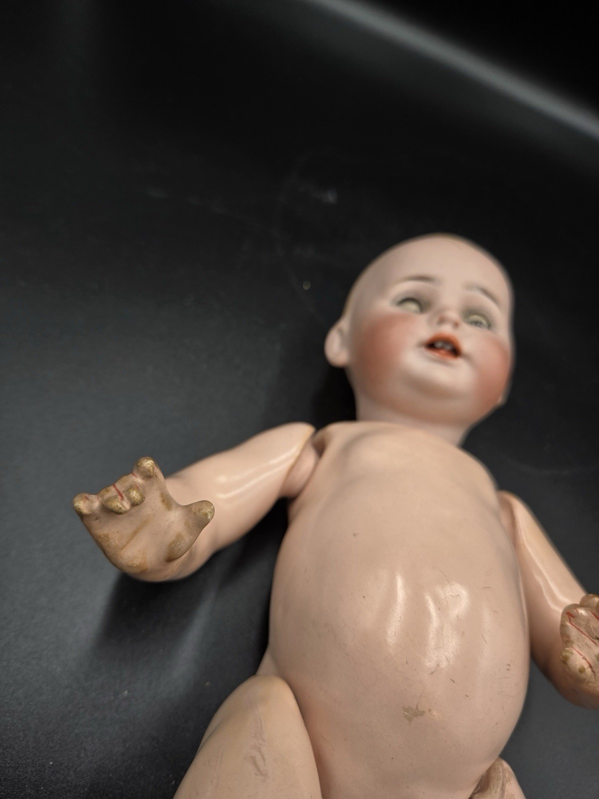 J.D. Kestner “Baby Jean” Solid Dome Bisque Antique Doll 10”