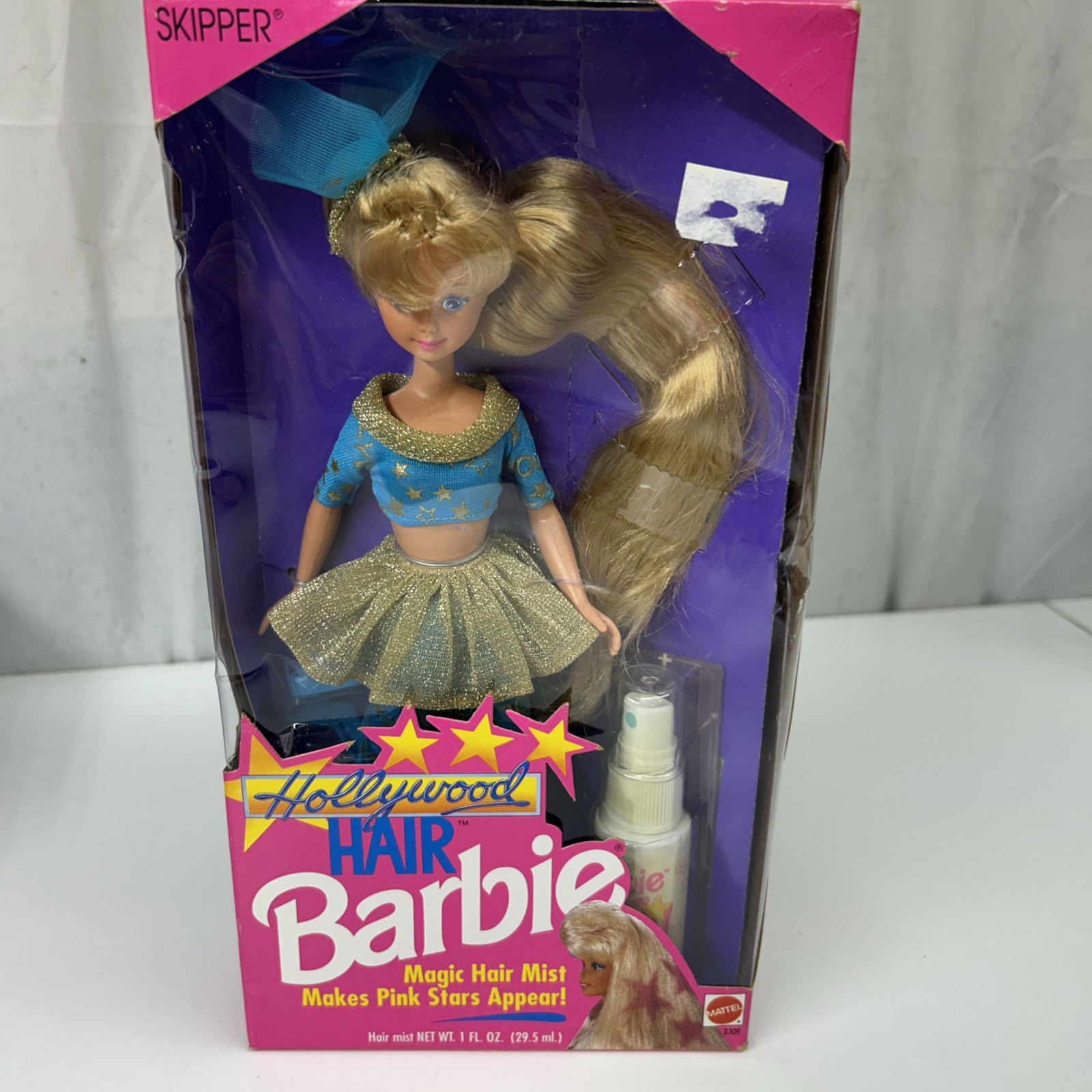 Vtg 1992 Mattel Hollywood Hair Skipper Barbie Doll with Magic Mist 2309 New