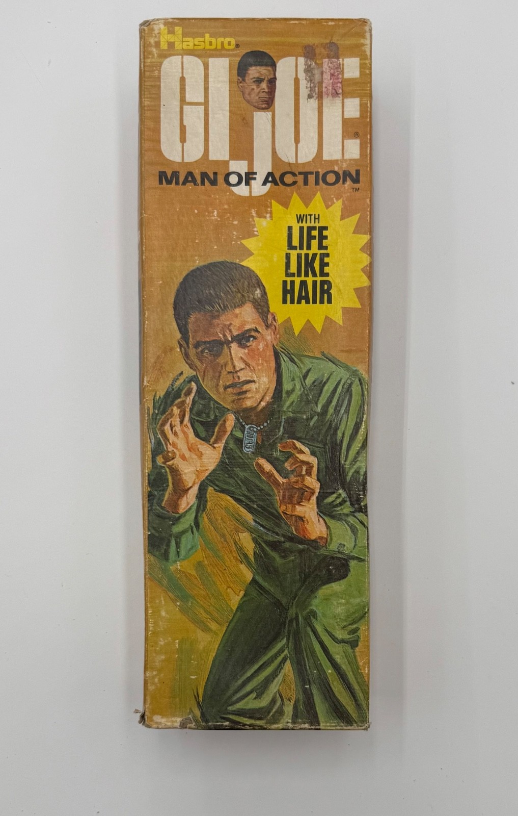 Hasbro 1970 GI Joe Man of Action 12” Figure Life Like Hair with Original Box