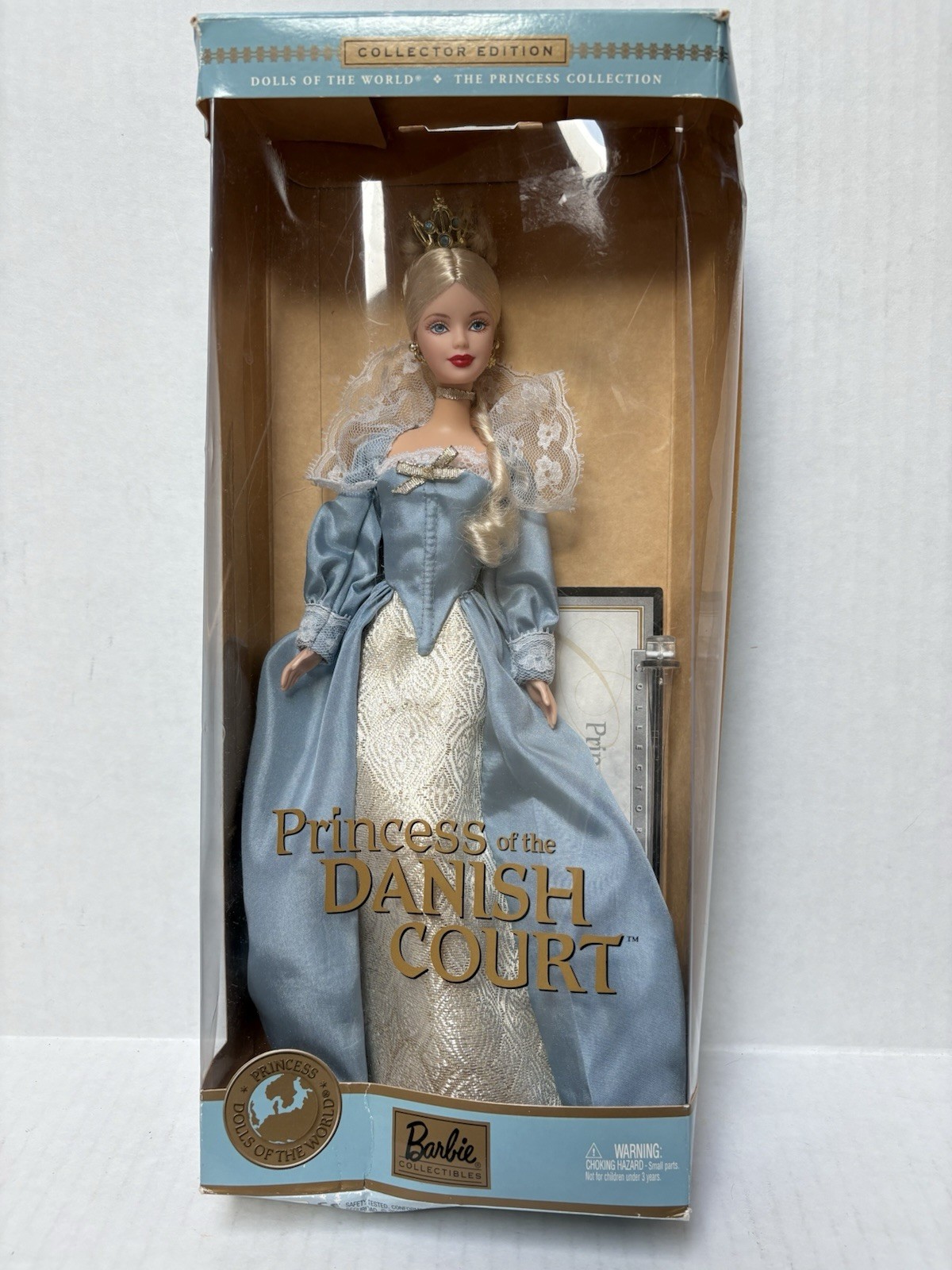 Barbie Princess Of The Danish Court Collector Edition Doll Opened Original Box