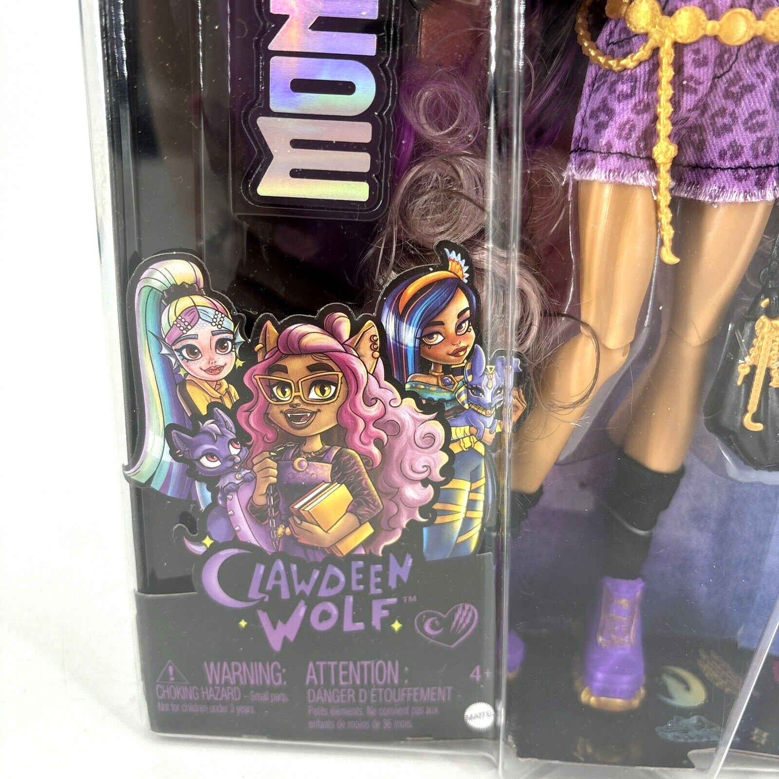 Monster High Clawdeen Wolf With Crescent Mattel New Unopened Fast Shipping