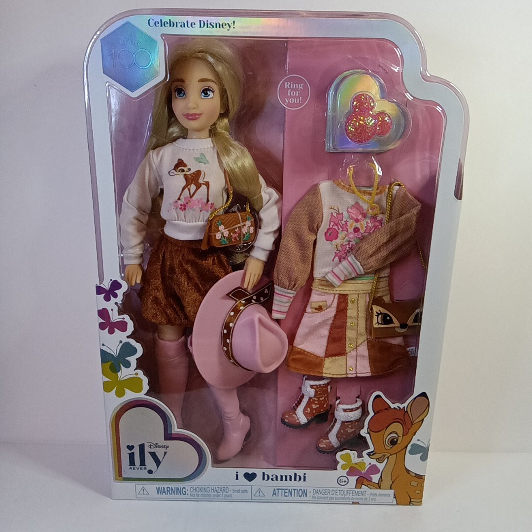New 2023 Disney Ily 4EVER Inspired By BAMBI 11.5″ Fashion Doll Disney 100 Blonde