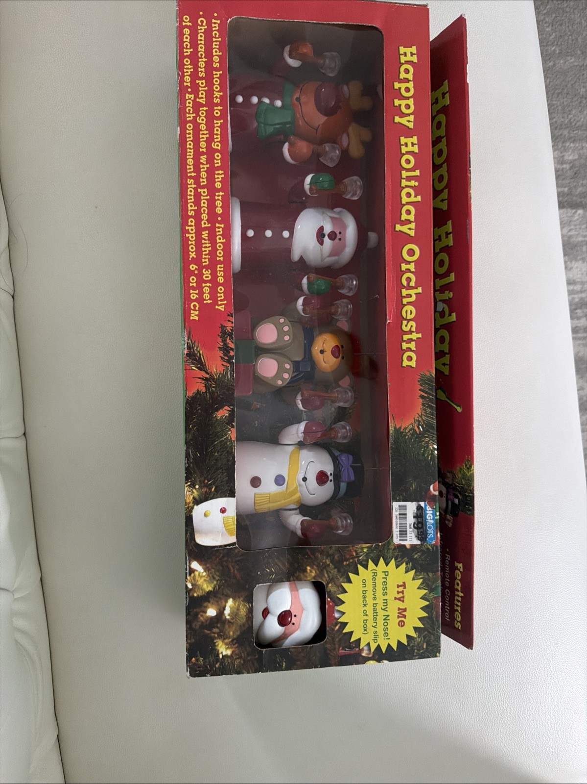 Vintage Happy Holiday Orchestra Set of 5 Characters Christmas, Read Description