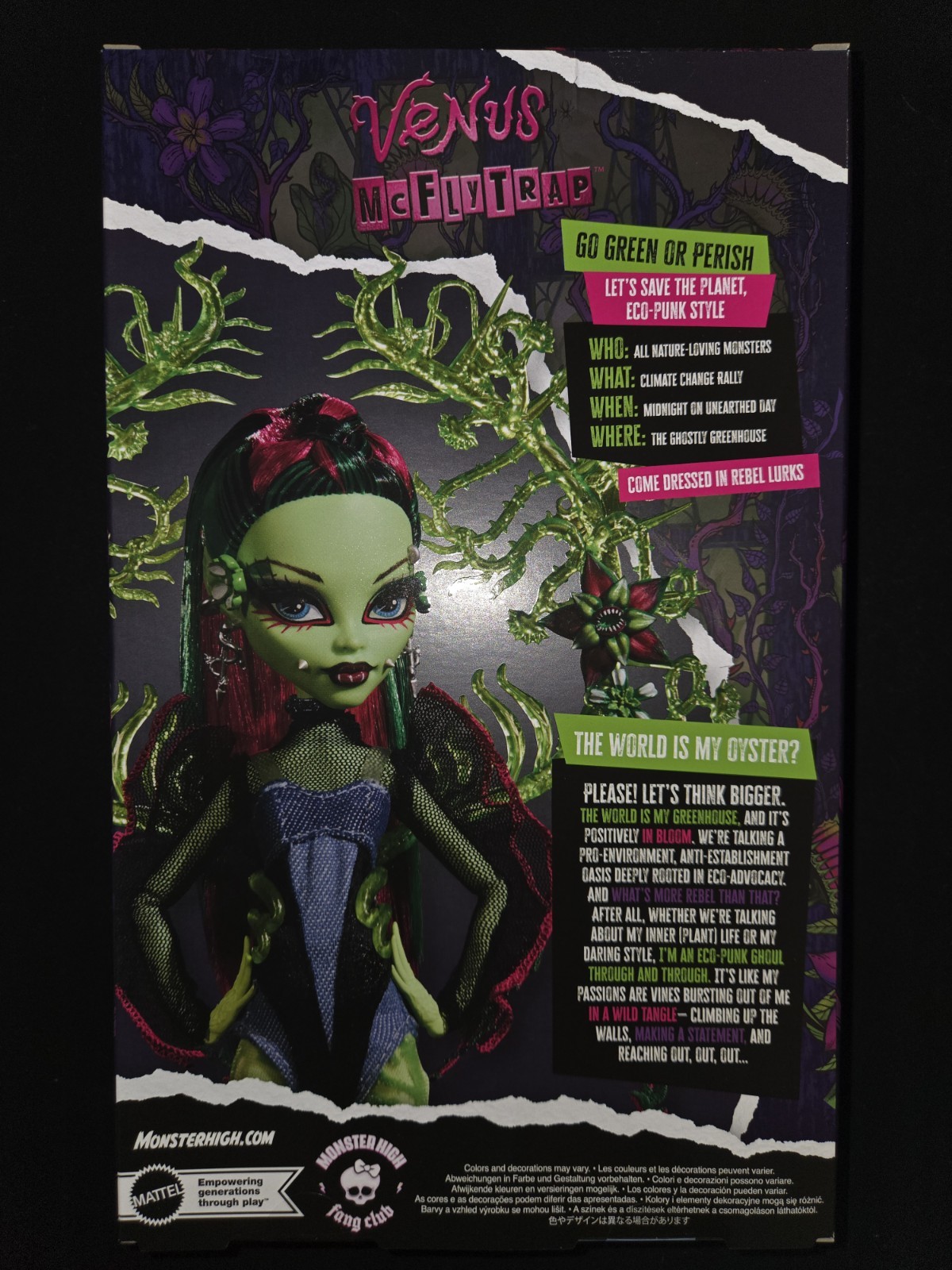 Monster High Venus Mcflytrap Fang Club