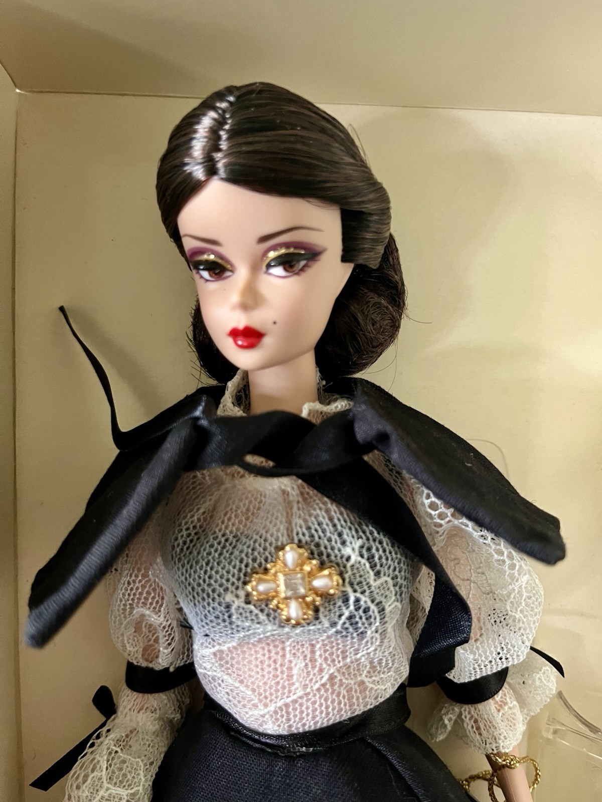 DULCISSIMA AND GIANFRANCO SILKSTONE BARBIES 2013 GOLD LABEL