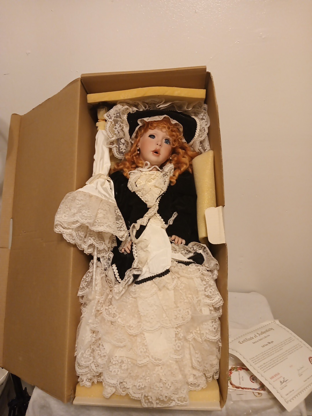 American Artists JANIS BERARD “MEGAN PORCELAIN VICTORIAN 24” DOLL 367/1000