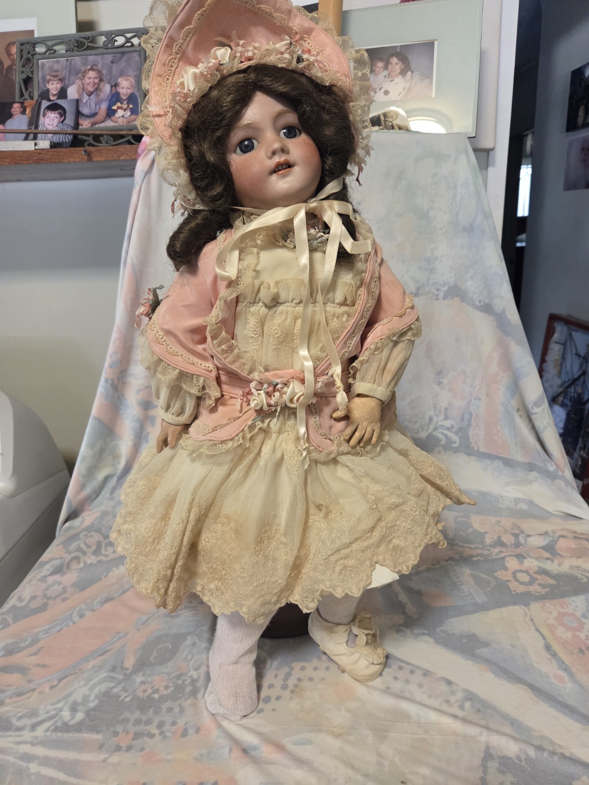 20″ Antique Simon And Halbig Porcelain doll