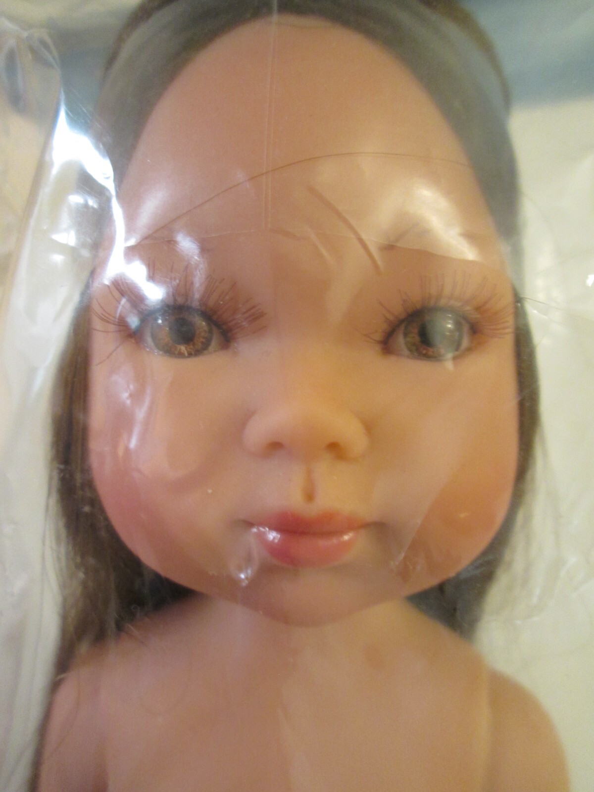 Carlota Vestida de Azul Fashion Doll 28cm Vinyl 11″ Long Hair Brunette New NIP