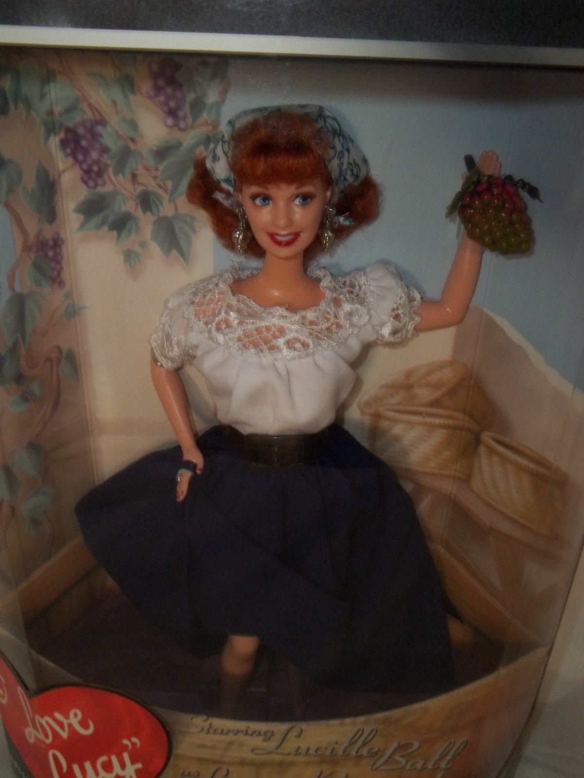 Mattel 1999 I Love Lucy Barbie #25527. “Lucy’s Italian Movie.” Episode 150. NIB.