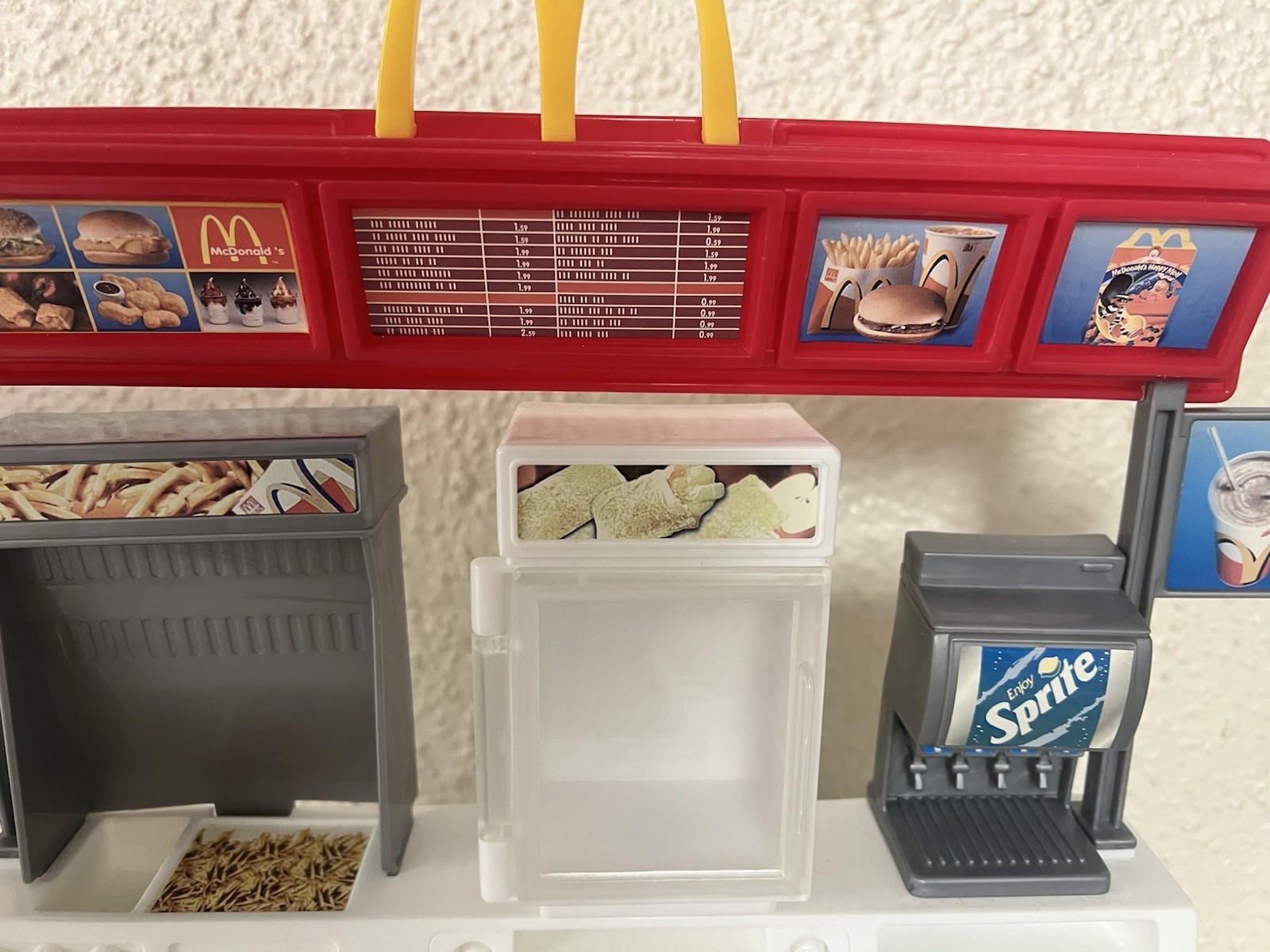 Barbie McDonald’s Fun Time Restaurant Playset Vintage 2001 INCOMPLETE